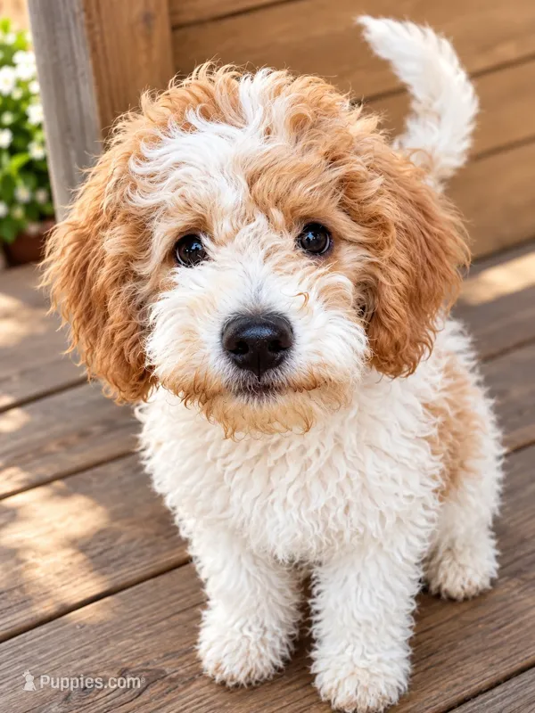 Rusty mini-multigen – Labradoodle puppy for sale in Tehachapi, CA