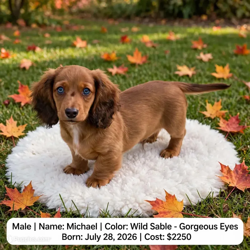 Michale  – Doxiepoo puppy for sale in Fort Plain, NY