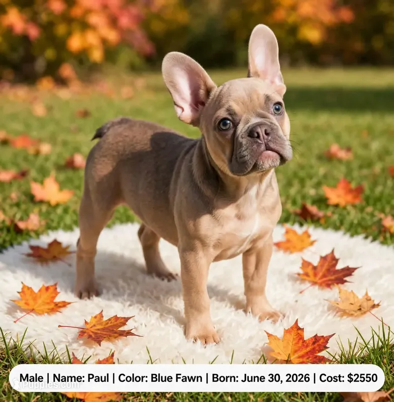 Paul  – French Bulldog puppy for sale in Fort Plain, NY
