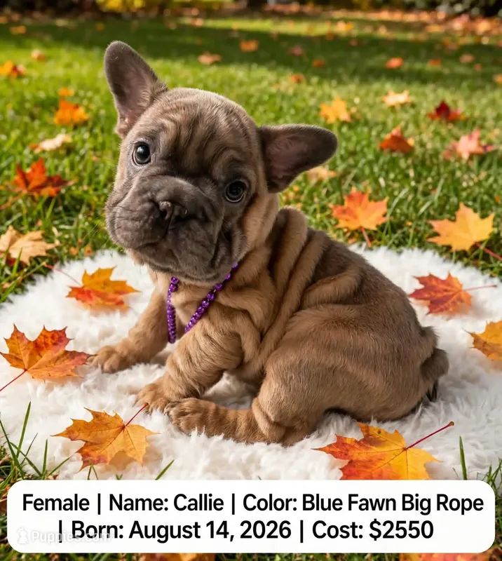 Callie – French Bulldog puppy for sale in Fort Plain, NY
