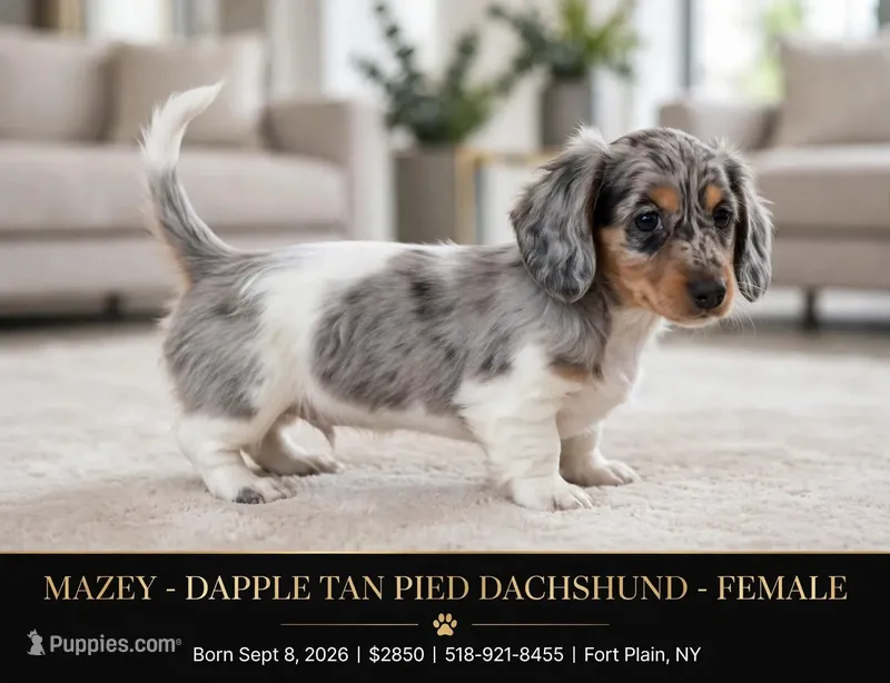 Mazey  – Dachshund puppy for sale in Fort Plain, NY