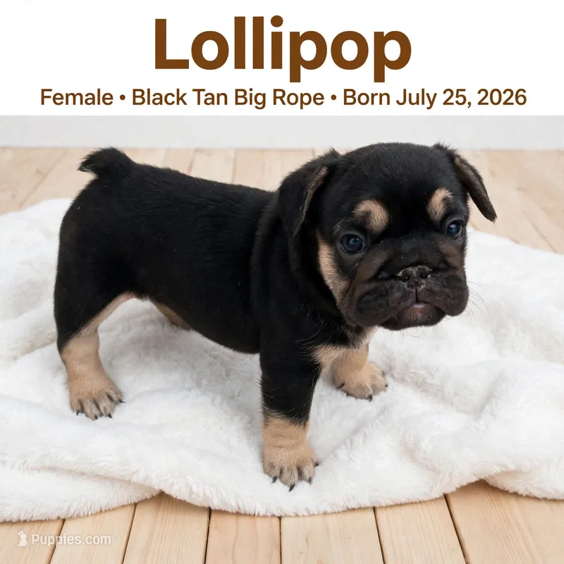 Lollipop  – French Bulldog puppy for sale in Fort Plain, NY