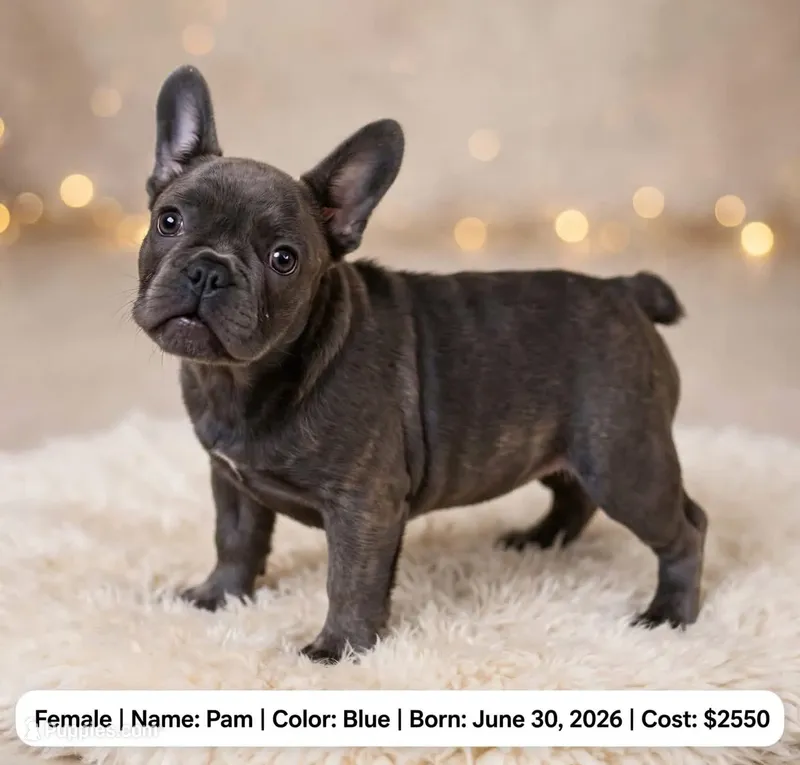 Pam – French Bulldog puppy for sale in Fort Plain, NY