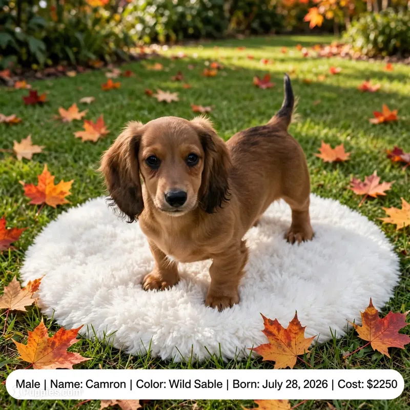 Camron – Doxiepoo puppy for sale in Fort Plain, NY
