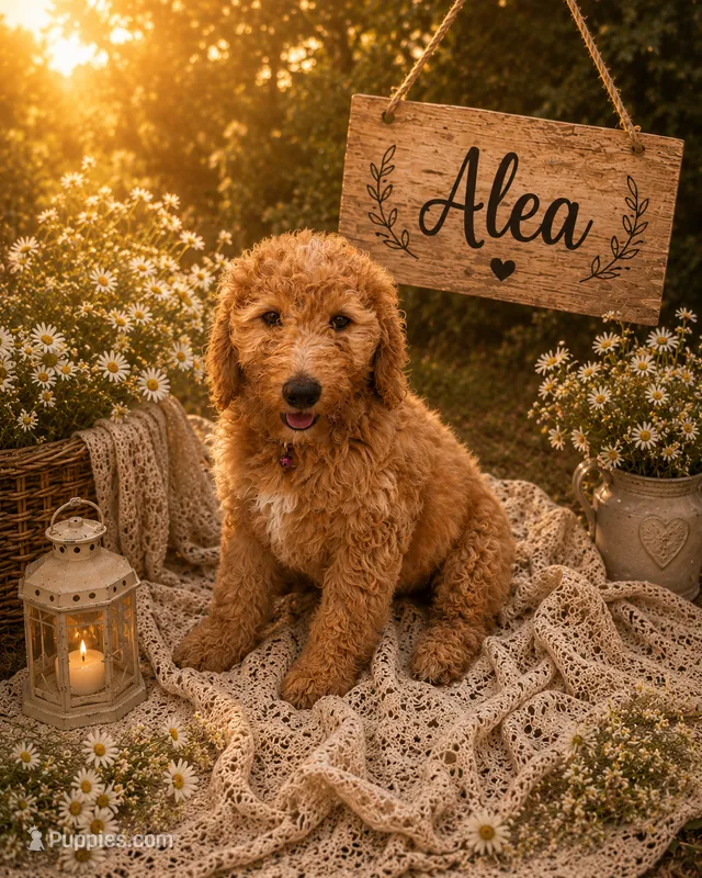 Alea – Double Doodle puppy for sale in Lexington, NC