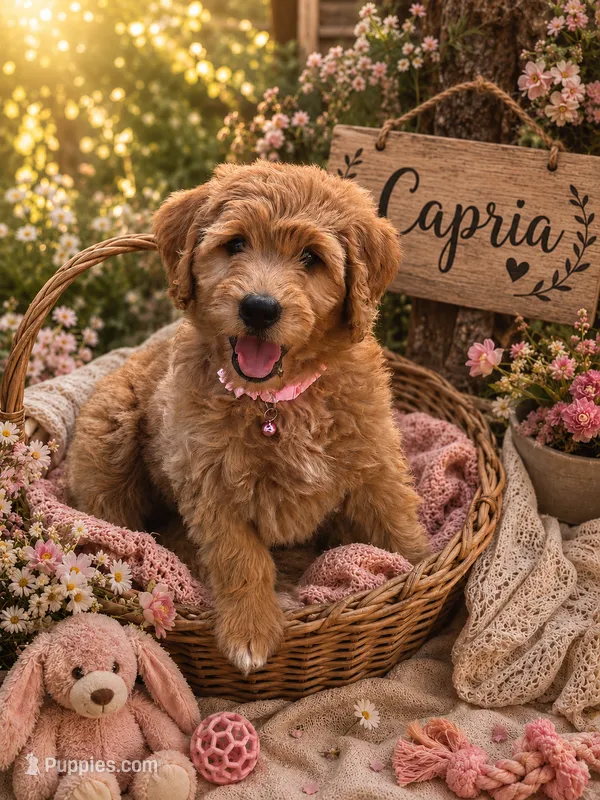 Capria – Double Doodle puppy for sale in Lexington, NC