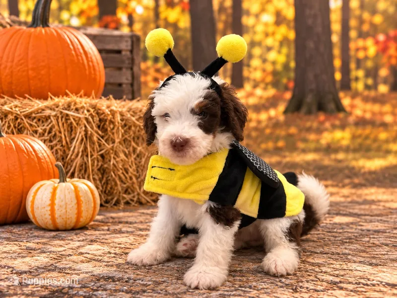 Winston  – Bernedoodle puppy for sale in The Woodlands, TX