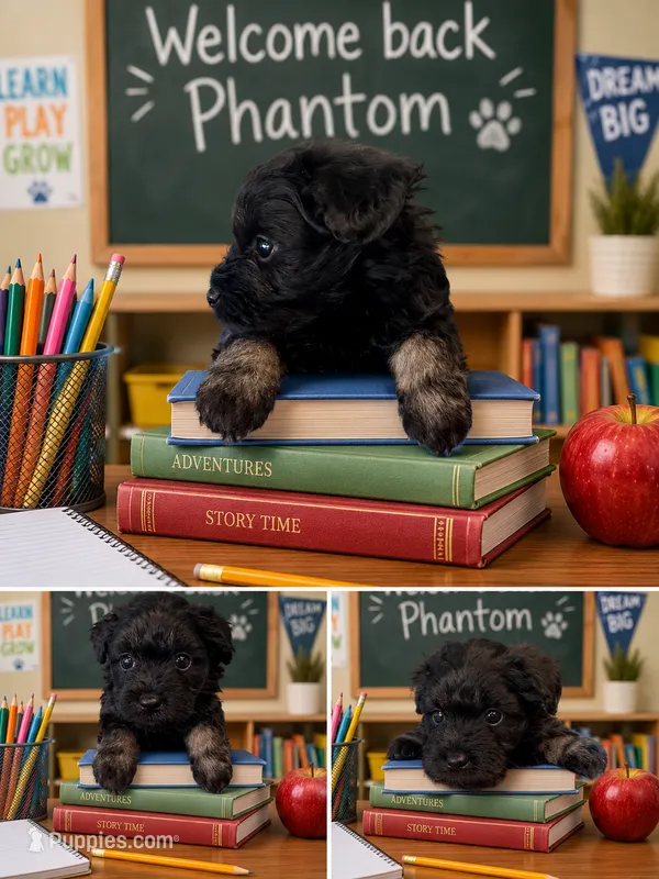 Phantom – Schnoodle puppy for sale in Mobile, AL