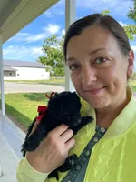 Miss Warbler, a female Miniature Goldendoodle for sale in Montgomery, MI – 3 of 9