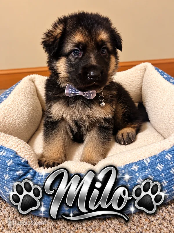 Milo – German Shepherd Dog puppy for sale in Wichita, KS