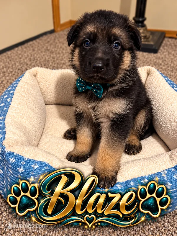 Blaze – German Shepherd Dog puppy for sale in Wichita, KS
