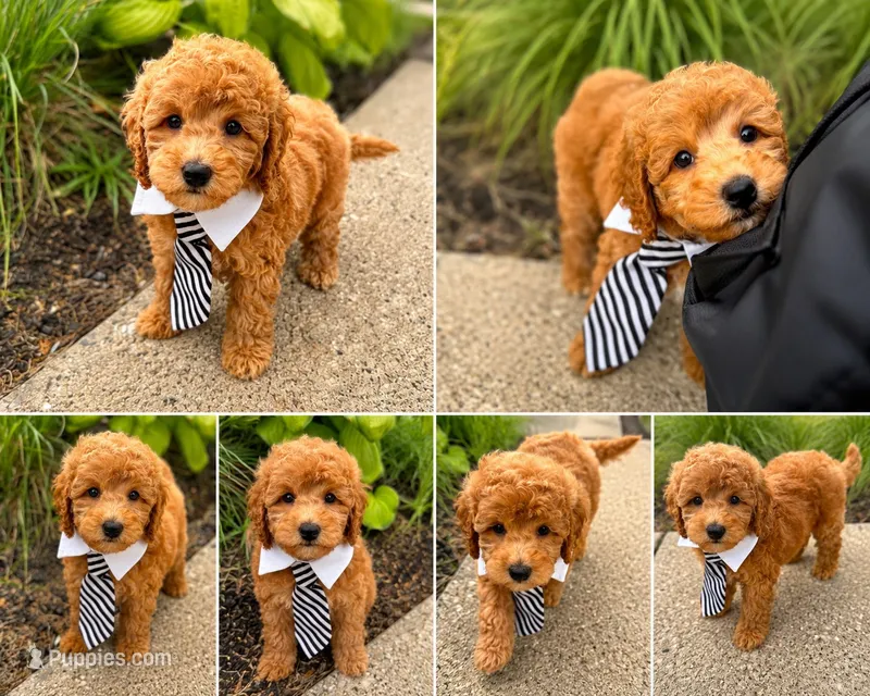 Soren – Miniature Goldendoodle puppy for sale in Grosse Pointe, MI