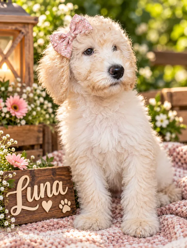 Luna. REDUCED – Poodle - Standard  puppy for sale in Leavenworth, IN