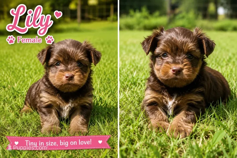 Lilly – Yorkshire Terrier puppy for sale in Leavenworth, IN