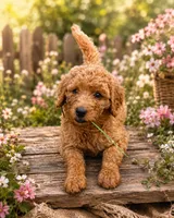 Goldendoodles litter of 10 males and females available , a female Goldendoodle for sale in Leavenworth, IN – 6 of 6