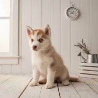 Magik, a female Siberian Husky and Pomeranian for sale in Calhan, CO – Photo 1 of 6