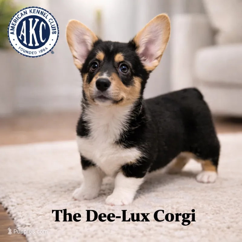 AKC Black Tri Female