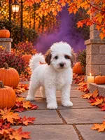 Everest, a male Miniature Goldendoodle for sale in Roseburg, OR – 2 of 6