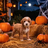 Duke, a female Miniature Goldendoodle for sale in Roseburg, OR – 4 of 7