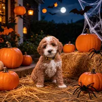 Duke, a female Miniature Goldendoodle for sale in Roseburg, OR – 3 of 7