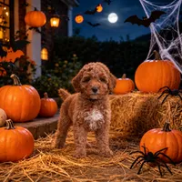 Echo, a male Miniature Goldendoodle for sale in Roseburg, OR – 4 of 7