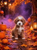 Duke, a female Miniature Goldendoodle for sale in Roseburg, OR – 1 of 7