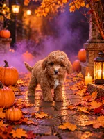 Dash, a male Miniature Goldendoodle for sale in Roseburg, OR – 2 of 6