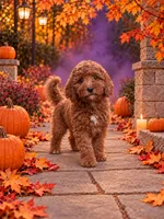 Eden, a female Miniature Goldendoodle for sale in Roseburg, OR – 2 of 6