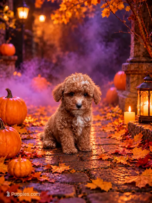 Dash, a male Miniature Goldendoodle for sale in Roseburg, OR – 1 of 6