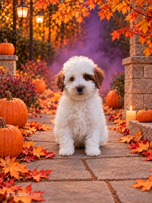 Everest, a male Miniature Goldendoodle for sale in Roseburg, OR – 1 of 6