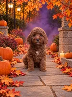 Eden, a female Miniature Goldendoodle for sale in Roseburg, OR – 1 of 6