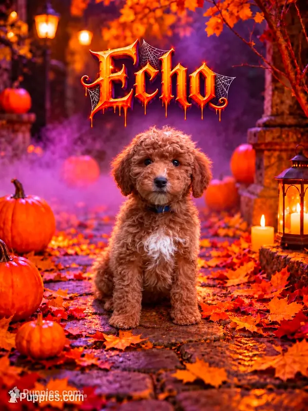 Echo – Miniature Goldendoodle puppy for sale in Roseburg, OR