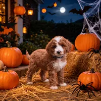Denver, a male Miniature Goldendoodle for sale in Roseburg, OR – 4 of 6