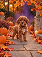 Echo, a male Miniature Goldendoodle for sale in Roseburg, OR – 2 of 7