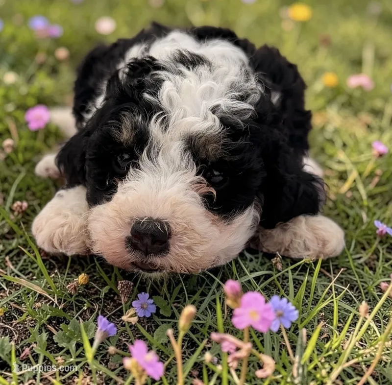 Birdie – Sheepadoodle puppy for sale in Ontario, OR