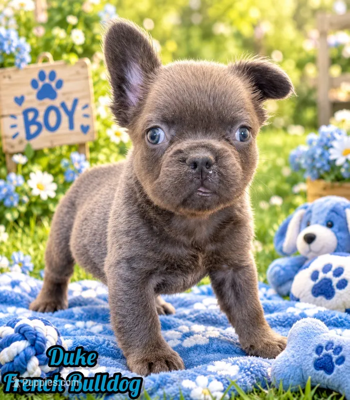 Duke Male Fluffy AKC French Bulldog – French Bulldog puppy for sale in North Canton, OH