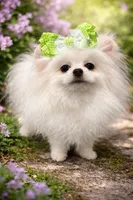 Poppy, a female Pomeranian for sale in San Diego, CA – Photo 2 of 3