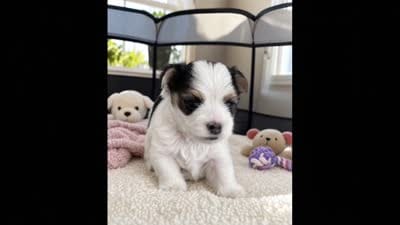 Storm, a female Morkie for sale in Chicago, IL – 3 of 4