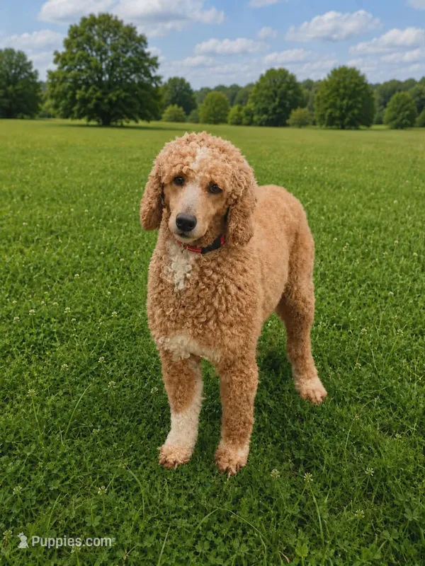 Teddy – Poodle - Multi-Colored Standard puppy for sale in Augusta, ME