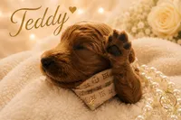 Teddy, a male Cavapoo for sale in Rincon, GA – 2 of 3
