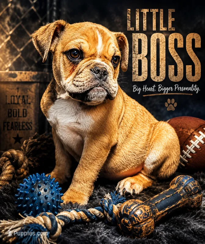 Rocky – English Bulldog puppy for sale in Ypsilanti, MI