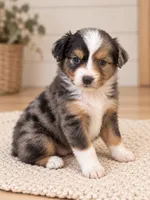 Ella, a female Toy Australian Shepherd for sale in South Milford, IN – 2 of 4