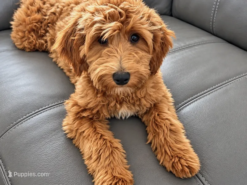 Montana  – Miniature Goldendoodle puppy for sale in Woodbury, MN