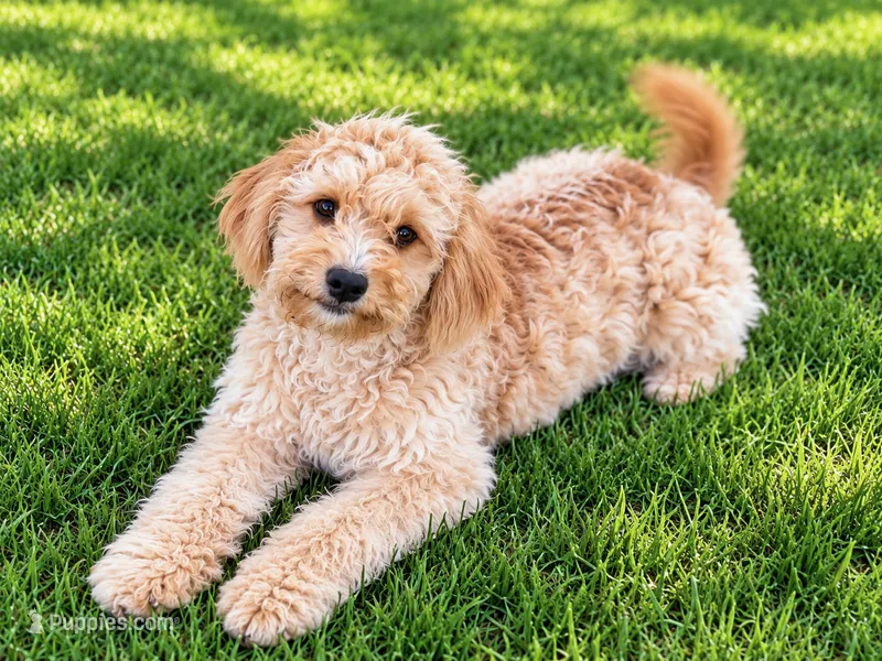 Lucy  – Miniature Goldendoodle puppy for sale in Woodbury, MN