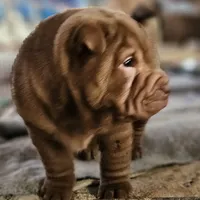 Chocolate dilute girl, a female Chinese Shar-Pei for sale in West Palm Beach, FL – Photo 7 of 10