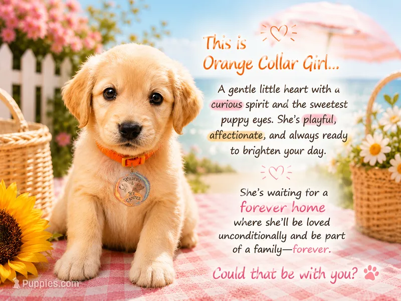 Orange Girl  – Golden Retriever puppy for sale in Poughkeepsie, NY