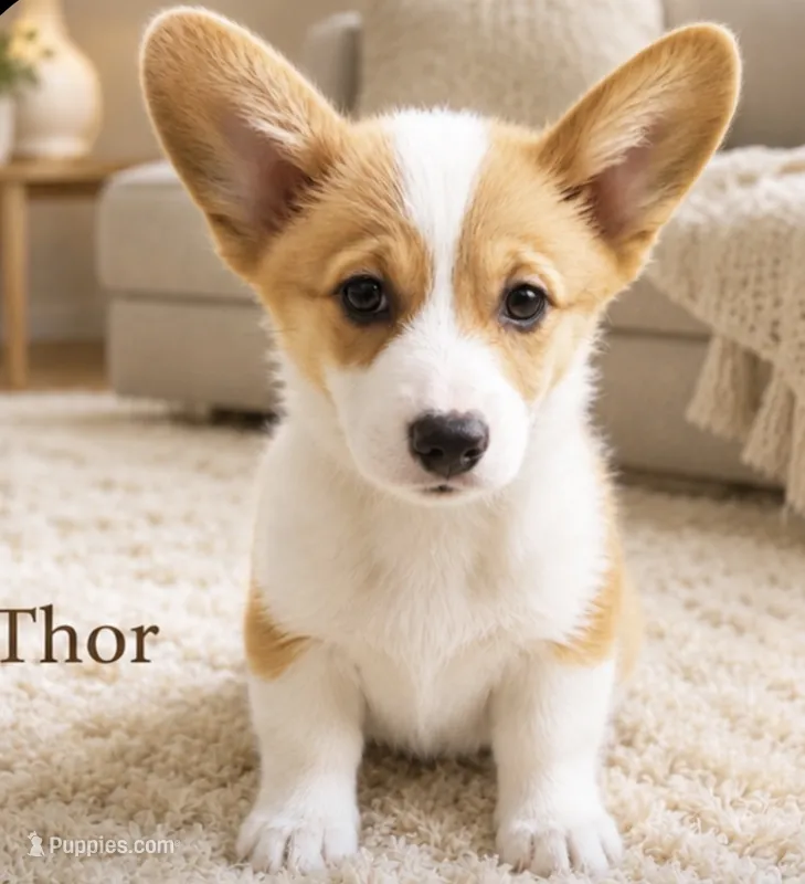 Thor  – Cardigan Welsh Corgi puppy for sale in Pink Hill, NC