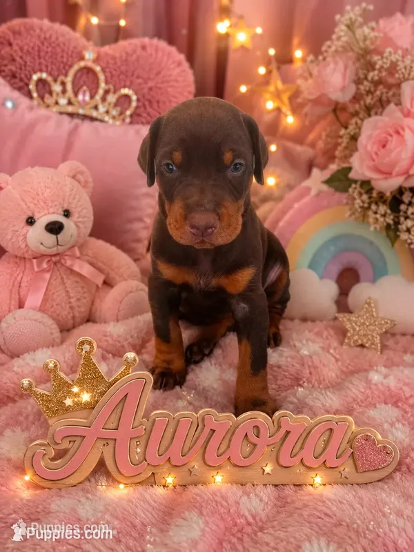 Aurora  – Doberman Pinscher puppy for sale in Dresden, OH