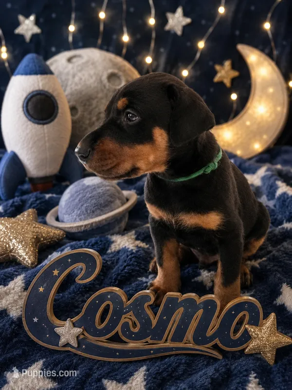COSMO  – Doberman Pinscher puppy for sale in Dresden, OH