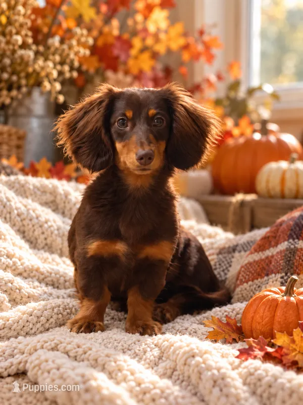 Female 1  – Miniature Dachshund puppy for sale in Crete, IL